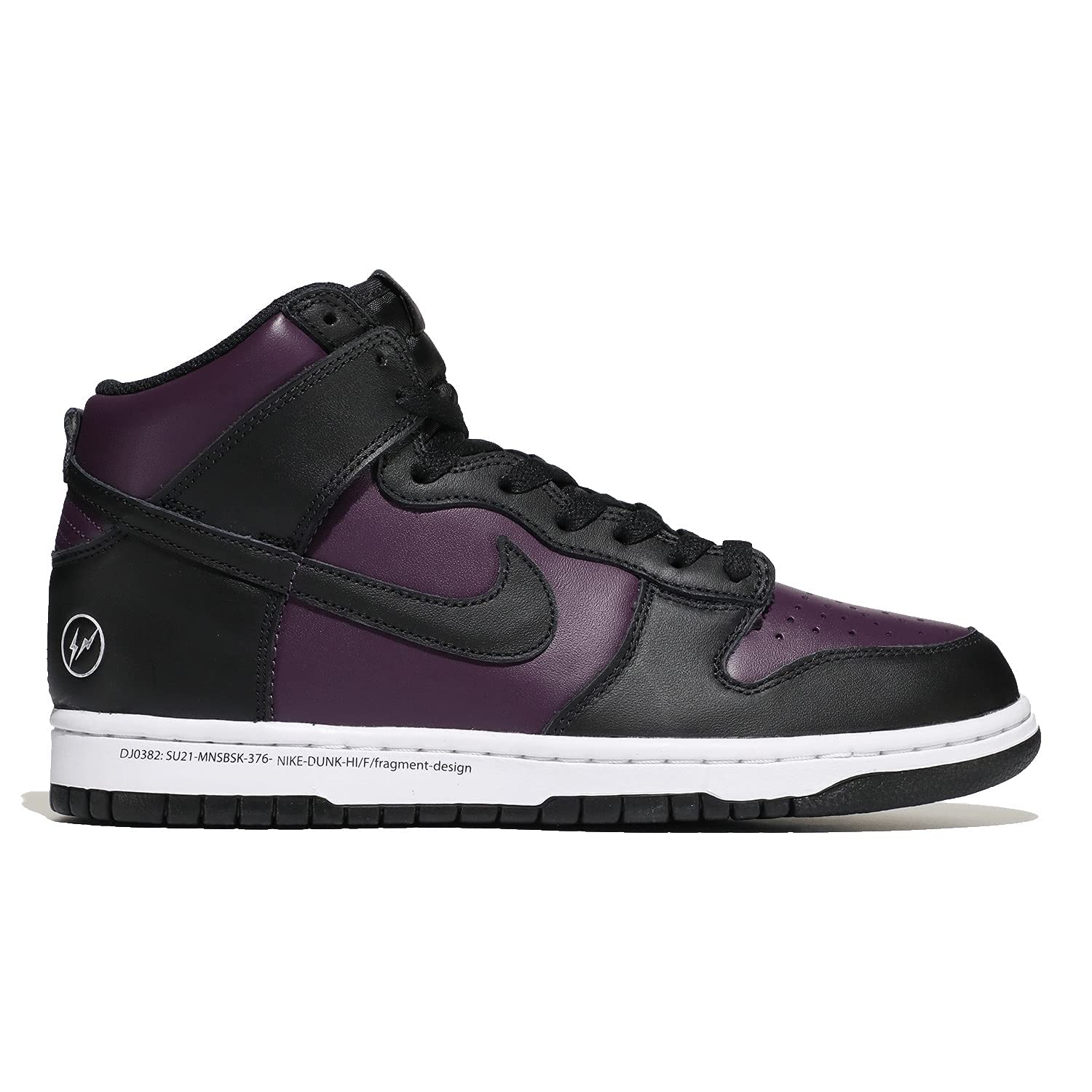 NIKE Dunk High 'Black White', Women's Basketball Shoes