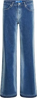 Karl Lagerfeld Women's Mid Rise Relaxed Denim Jeans