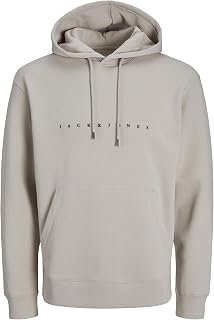 Jack & Jones Jjestar JJ Sweat Hood Noos Men's Hoodie (Pack of 1)