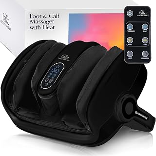 Cloud Massage Shiatsu Foot Massager with Heat, Standard Size, Black