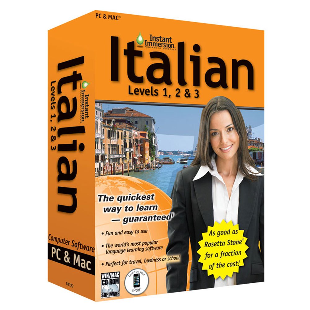 Instant Immersion: Italian, Levels 1,2 and 3