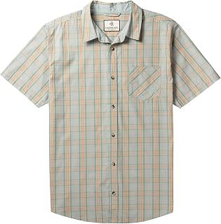 Legendary Whitetails Poplin Men's Short Sleeve Button Down Shirt