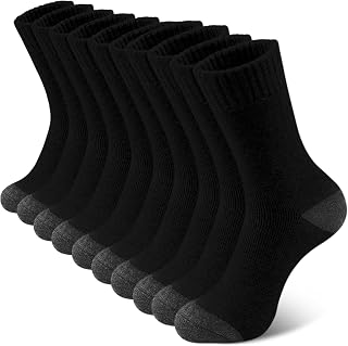 SIMIYA Merino Wool Socks for Men, Winter Thick Hiking Socks