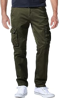 Match Mens Cargo Athletic Fit Trousers