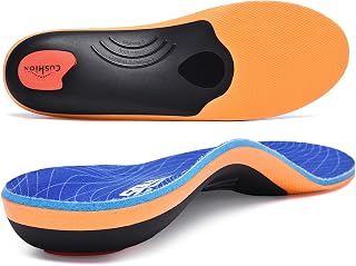 VALSOLE Orthopaedic Insoles Arch Support, Orthopaedic Insoles for Flat Feet, Sports Insoles Shoes for Flat Feet, Plantar Fasciitis, for Men and Women