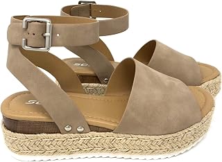 Soda Theme:, Women's Espadrilles Wedge Sandal