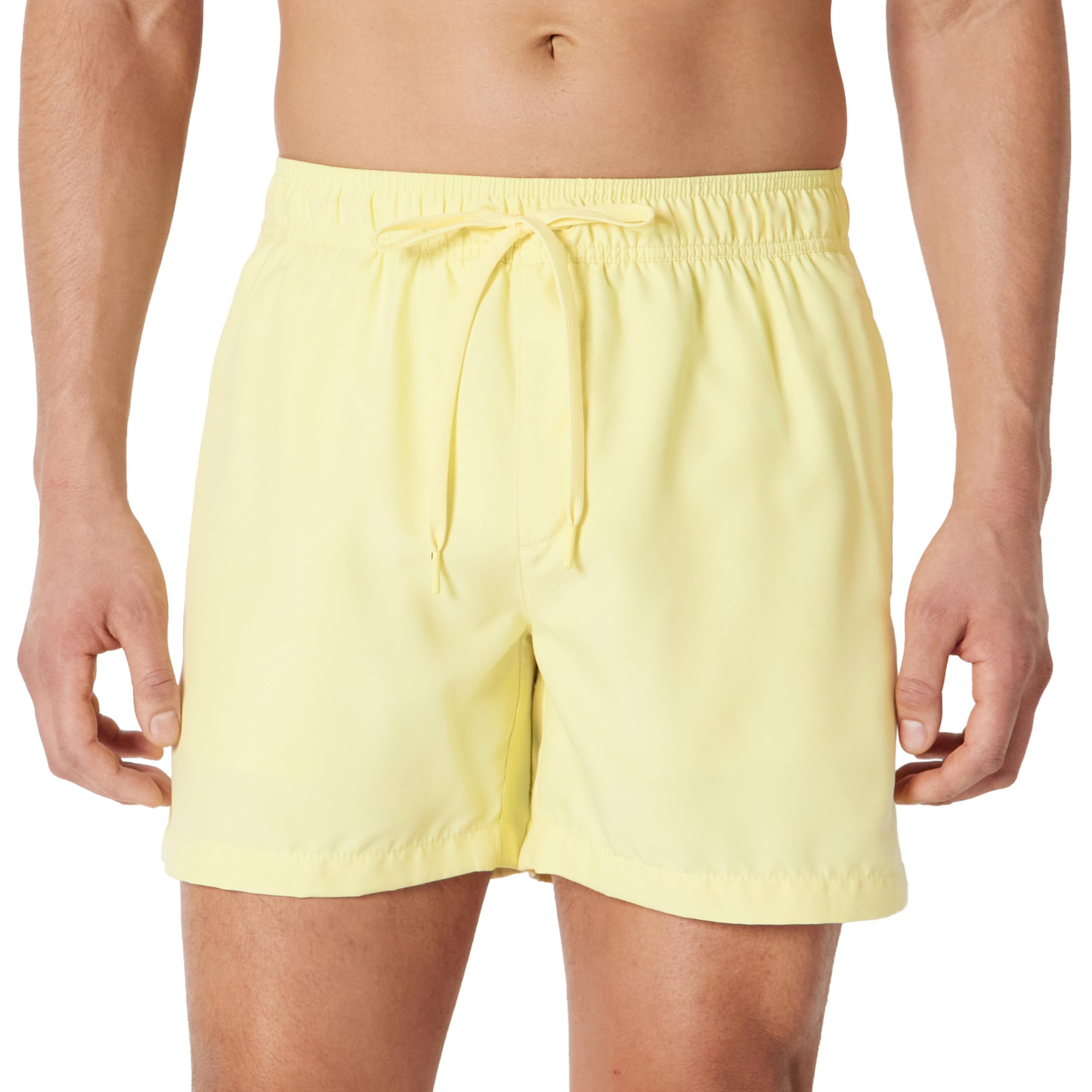 Amazon Essentials Men's Swim Trunks with Mesh Lining, Pockets and Drawstring Clo