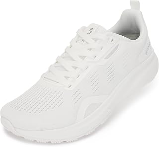 BRONAX Womens Wide Toe Road Running Shoes | Wide Leg Athletic Tennis Sneakers with Rubber Outsole
