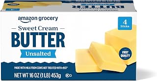 Amazon Grocery, Sweet Cream Butter, Unsalted, 16 Oz