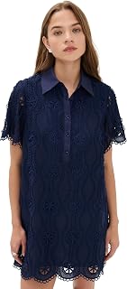 English Factory Women's Navy Mini Dress