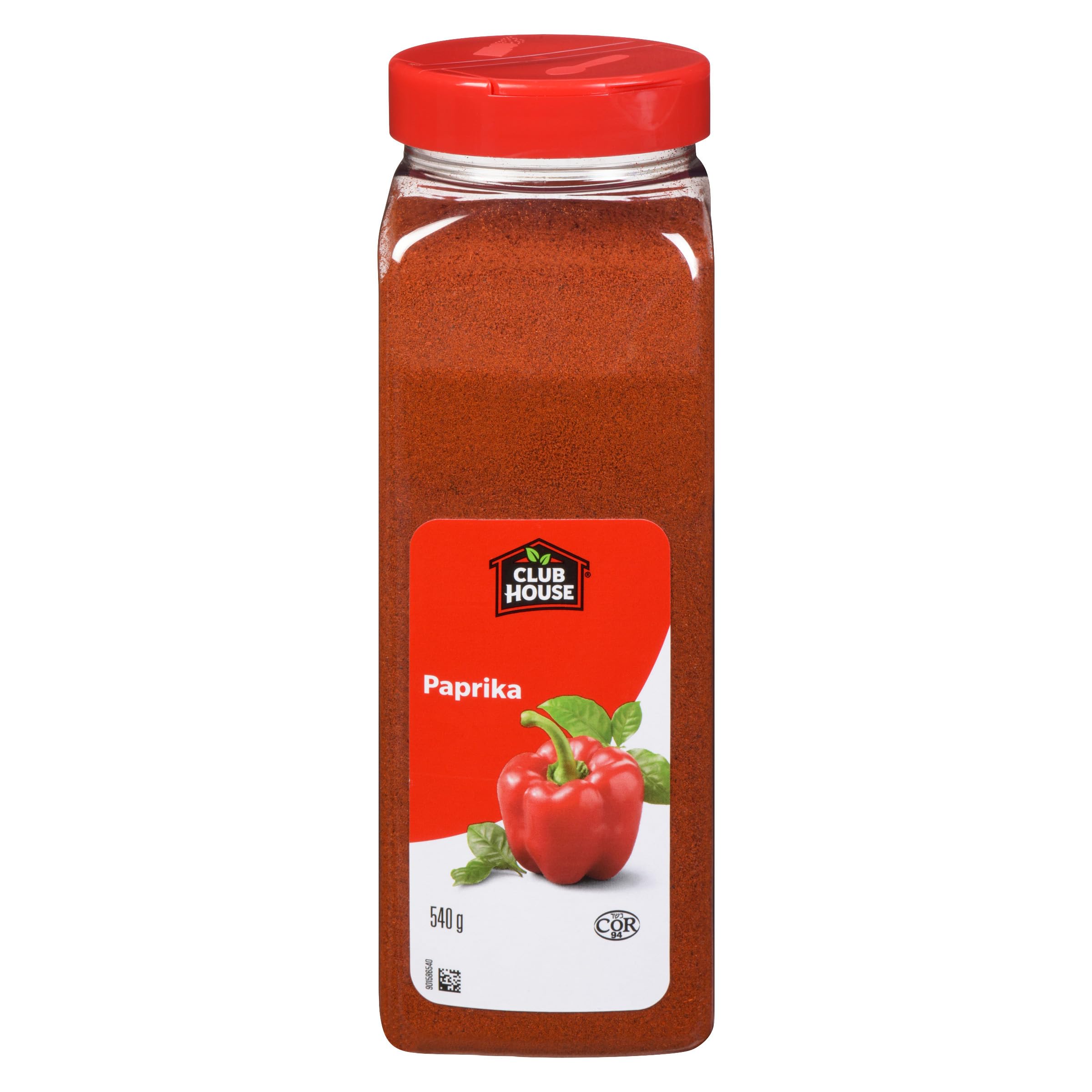 Club House, Quality Natural Herbs and Spices, Paprika, 540g