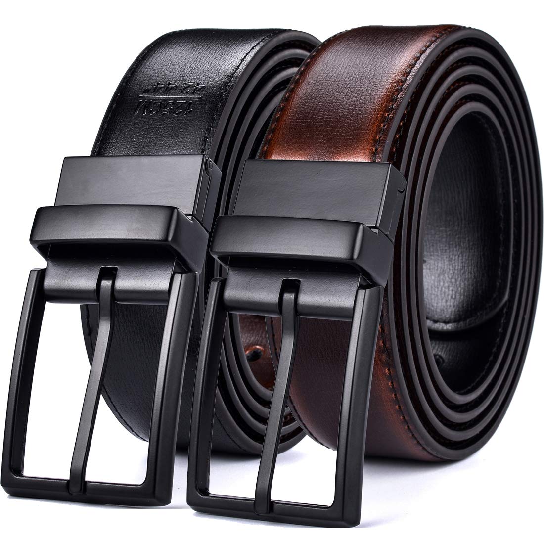 Mens Belt, 1.25" Reversible Belt, Gift for Men, Casual, Golf Trousers, Shirts, O