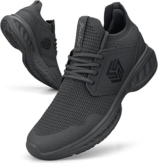 Giniros Men's Lightweight Sneakers Comfortable Running Gymnastics