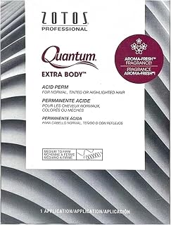 Zotos Quantum Extra Body Acid Permanent Unisex Treatment 1 Application