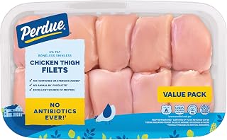 Perdue Boneless Skinless Chicken Thighs Value Pack, Weight Varies