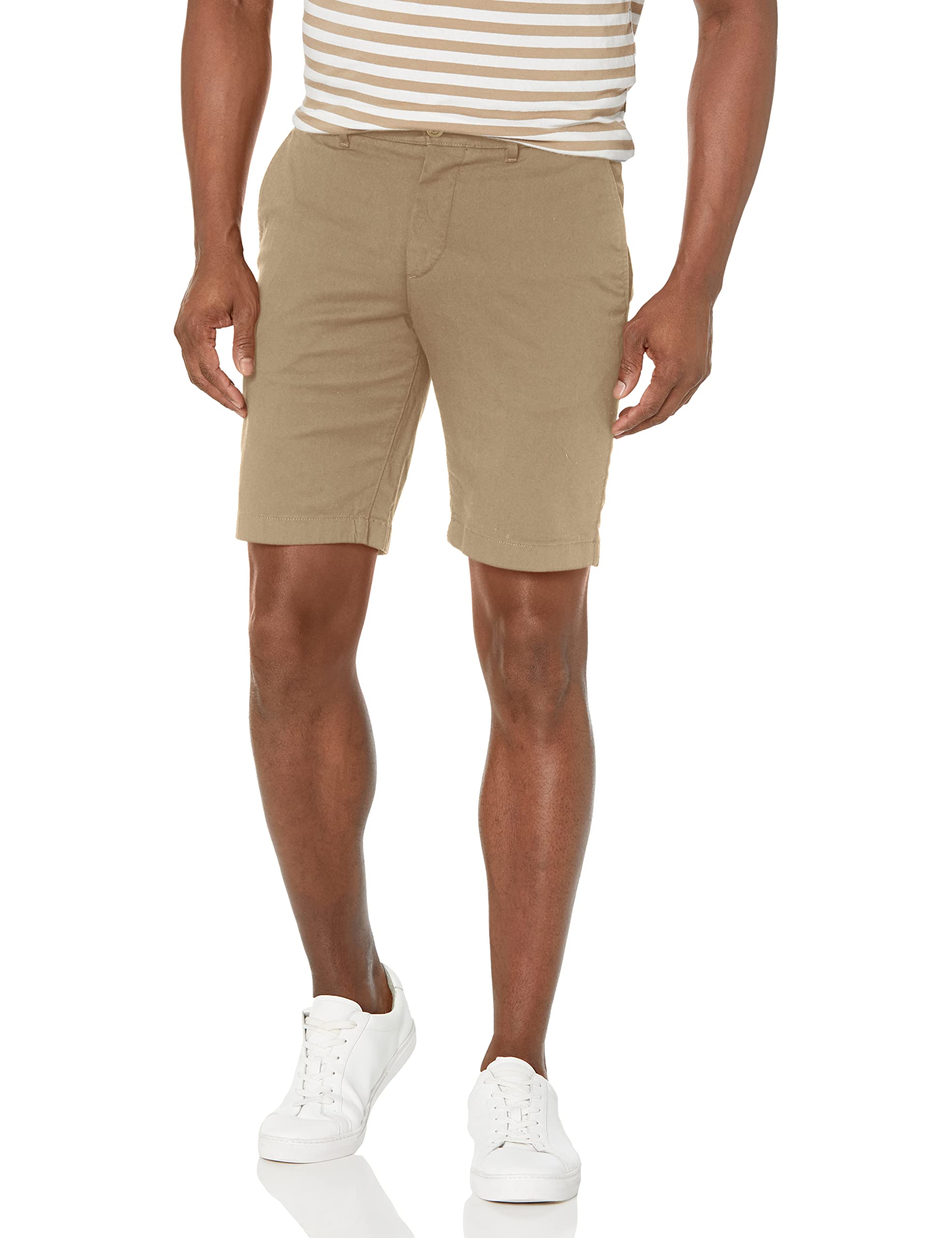 Lacoste Mens Solid Slim Fit Bermudas