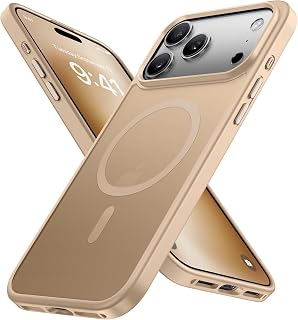Miracase for iPhone 18 Pro Case with MagSafe, Military-Grade, Beige