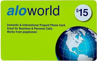 Phone Card for International & Domestic Calls, Prepaid Calling Card for Any Phones & Payphones | $15 USD