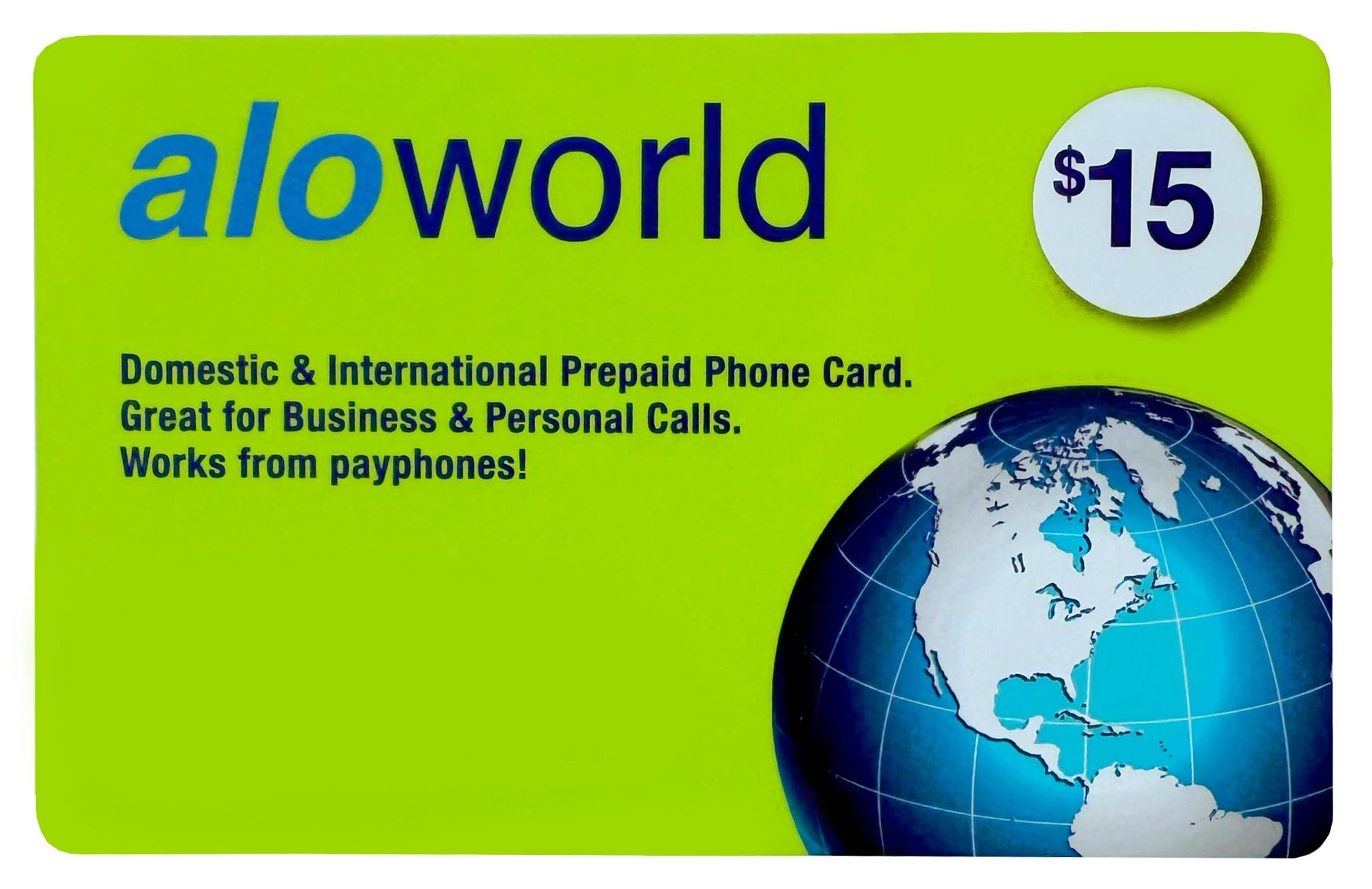 Phone Card for International & Domestic Calls, Prepaid Calling Card for Any Phon