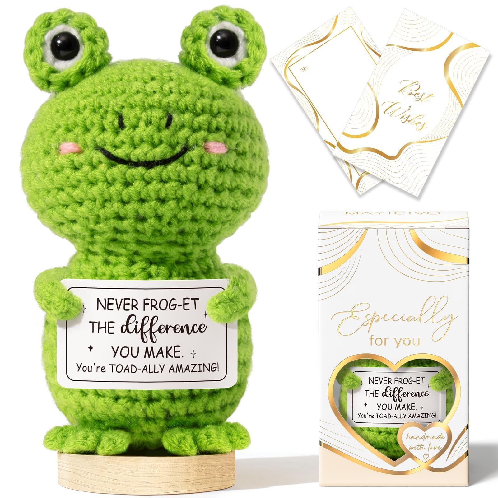 Thank You Gifts for Women Emotional Support Crochet Plush, Administrative Profes