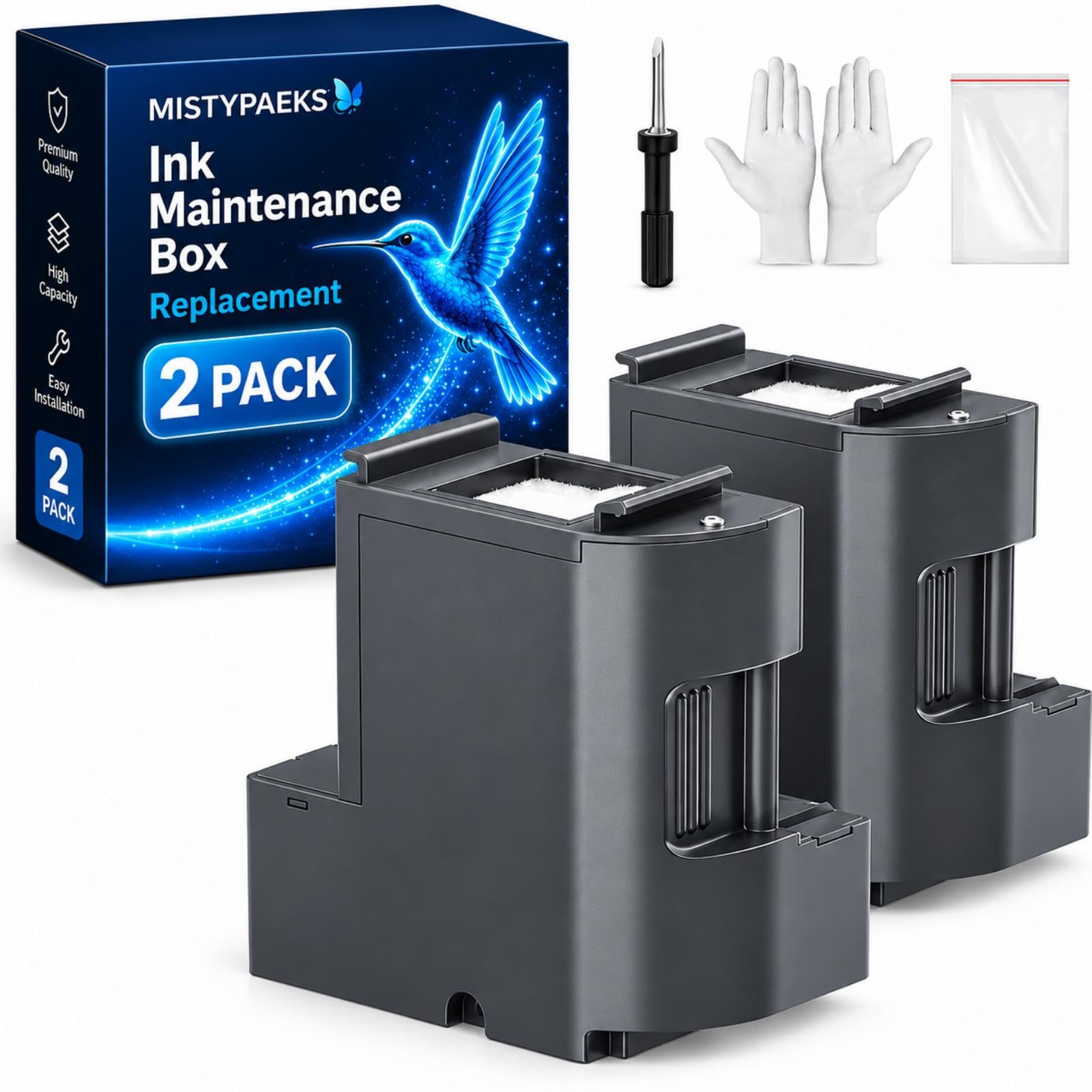 Compatible T04D1 Maintenance Box t04d1 for ET-15000 ET-3760 ET-3750 ET-4760 | ET