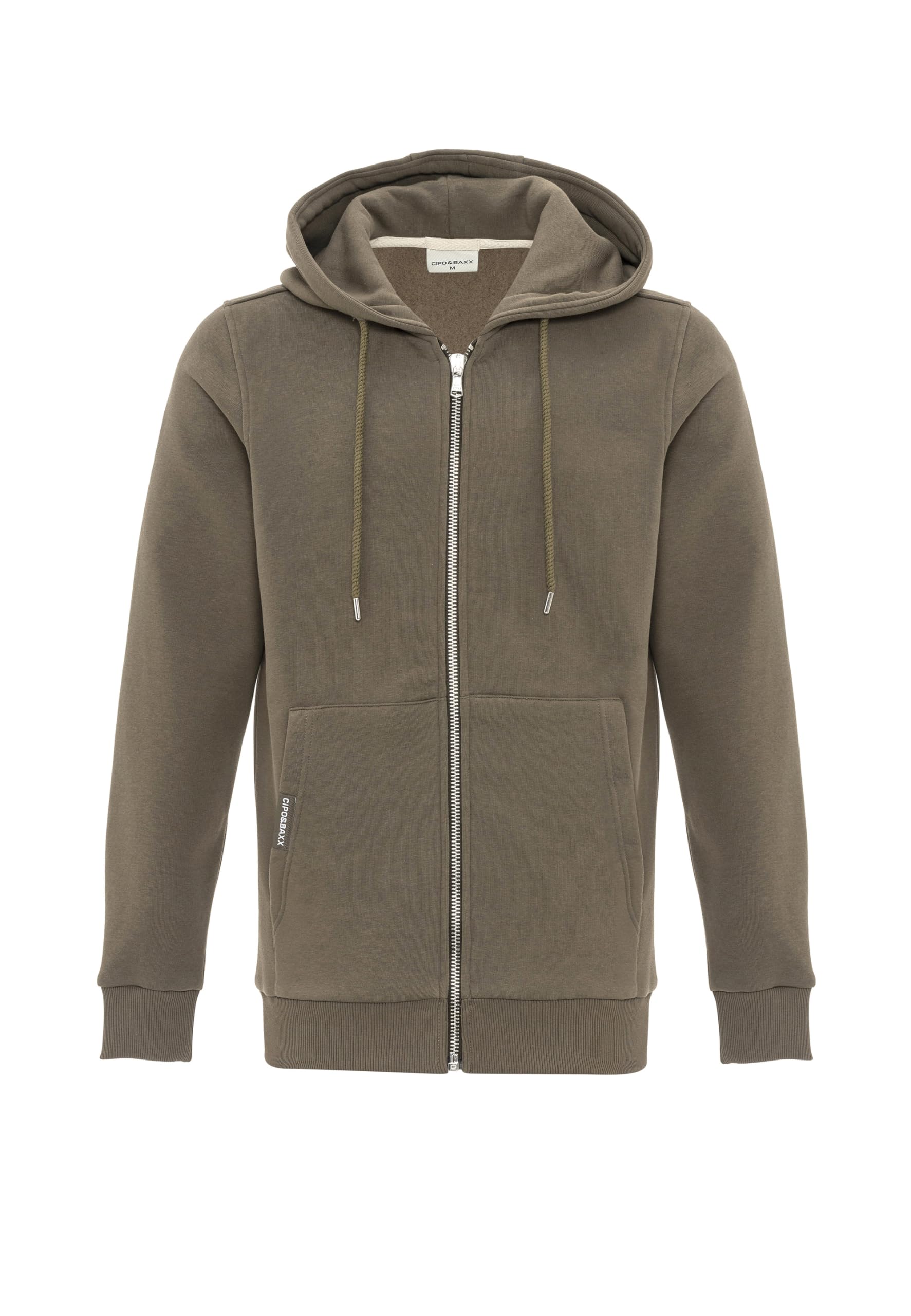 Cipo & Baxx Men's Sweat Jacket Hoodie Series - Stylish Pullover in Modern Casual