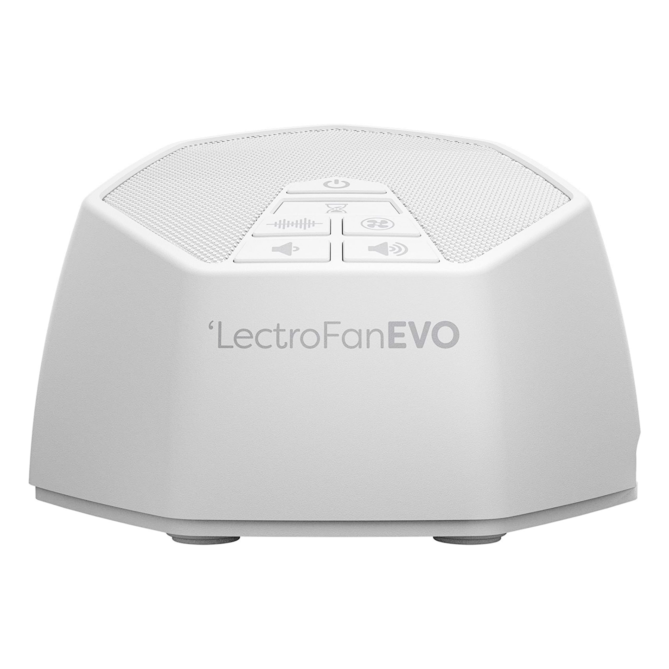 Adaptive Sound Technologies LectroFan EVO Sound Machine, White | Non-Looping Sou