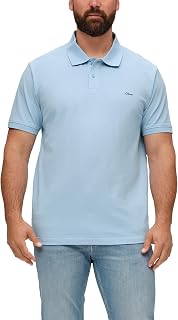 s.Oliver Men's Polo Shirt with Detailed Logo