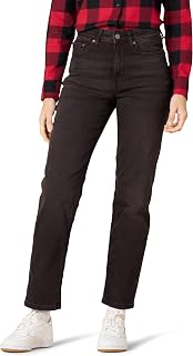 Amazon Essentials Womens High-Rise Straight Jean
