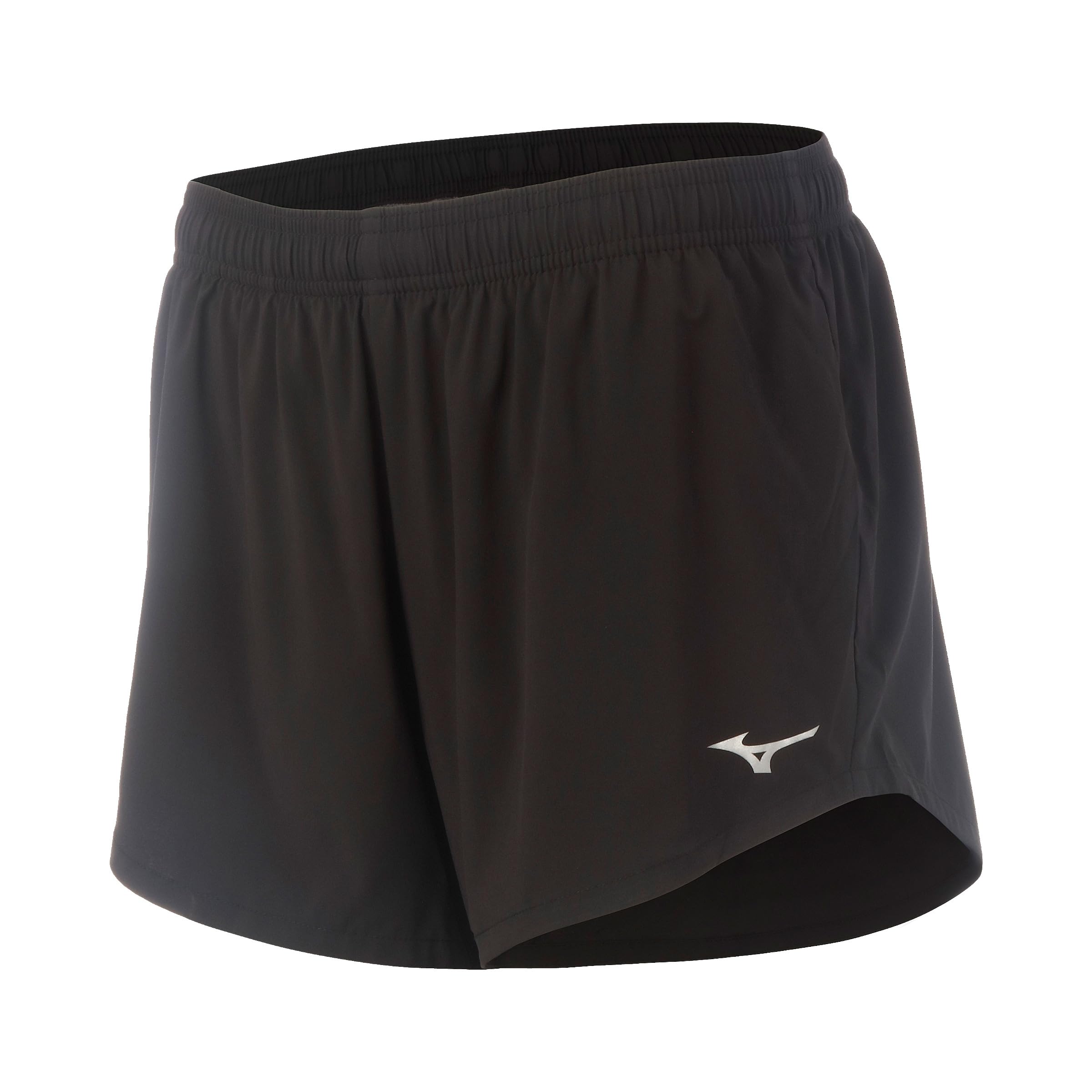 Mizuno Short Infinity pour Femme 8,9 cm, Noir, XS
