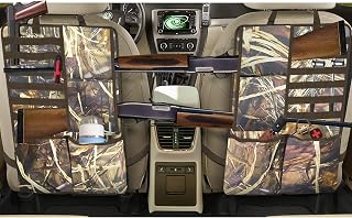 Car Seat Back Gun Rack, 2 Pack Automotive Truck Gun Racks for Hunting Gear | Seat Back Gun Sling Holder With Storage Pockets for Truck SUV