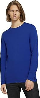 TOM TAILOR Denim Men Knitted Sweater with Structure