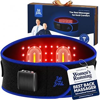BOB AND BRAD ThermoRed Red Light Belt Heating Pad for Back