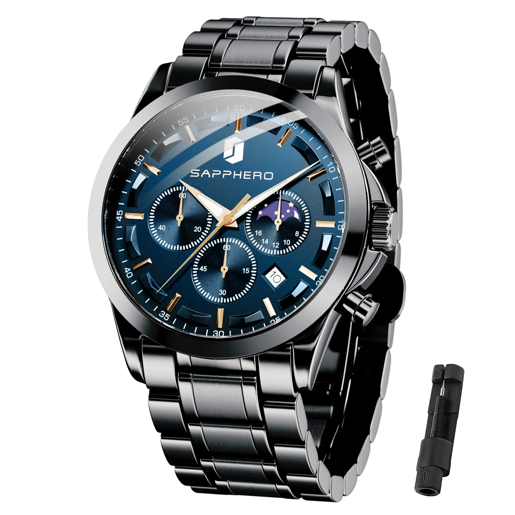 BENYAR Men's Watch UK Dress Watches for Men Luxury Gift for Men