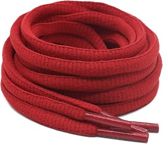 1 Pair of 1/4 Inch Oval Shoe Laces for Sneakers, Shoe Laces