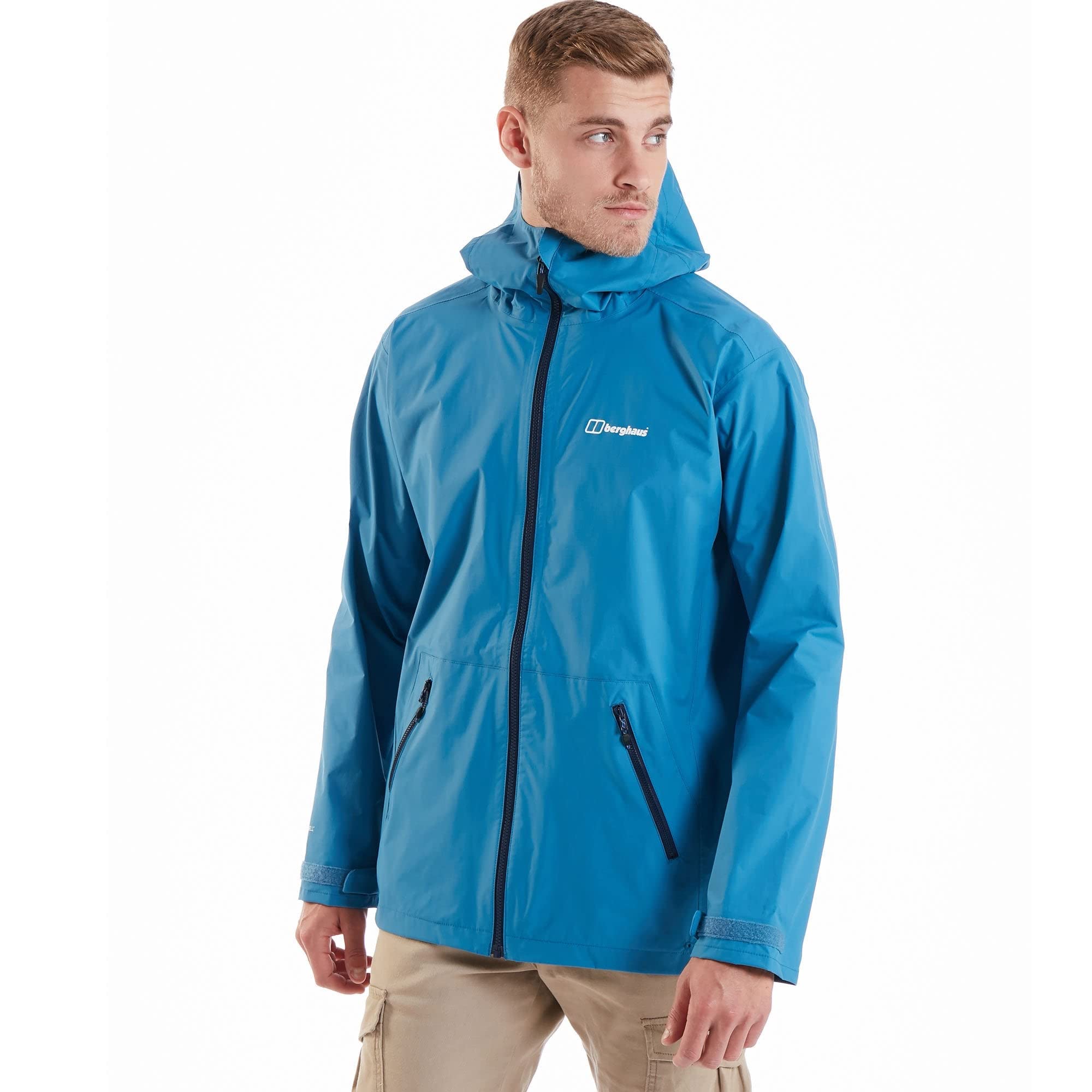 Berghaus Mens Deluge Pro 3.0 Waterproof Hydroshell Warm Lightweight Jacket