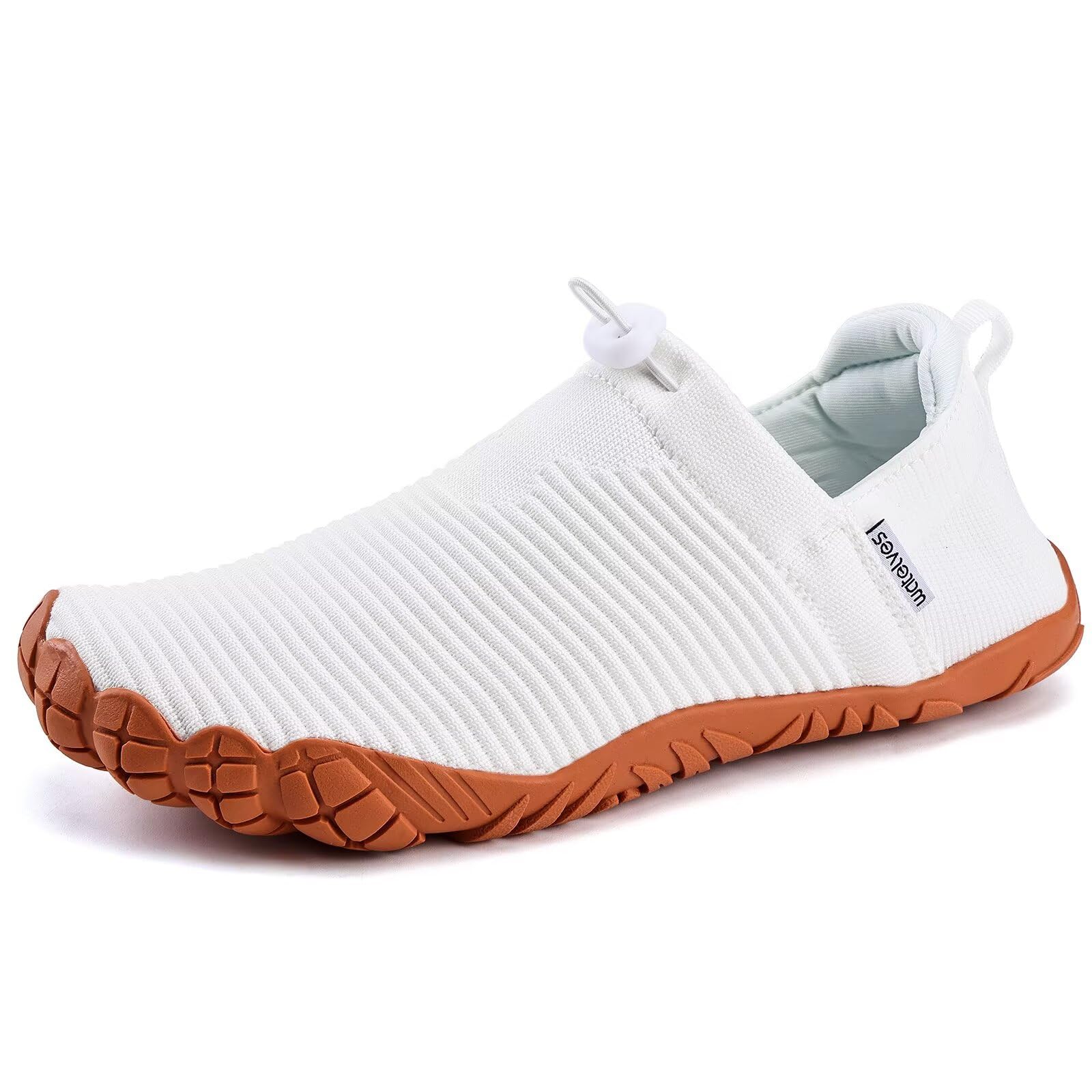 WateLves Water Shoes Womens Mens - Comfortable Lightweight Striped Pattern Baref