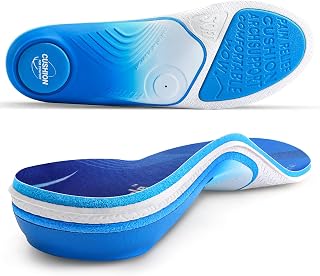 PCSsole New Generation Orthotic Insoles - High Intensity Arch Support 110kg+ for Plantar Fasciitis, Pronation, Flat Feet and Heel Pain | Maximum Cushioning & Comfort
