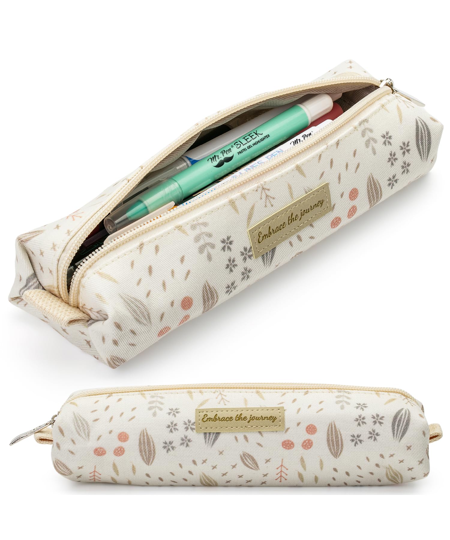 Mr. Pen- Cute Pencil Case Pouch, Multipurpose Canvas Bible Pencil Pouch | Smooth