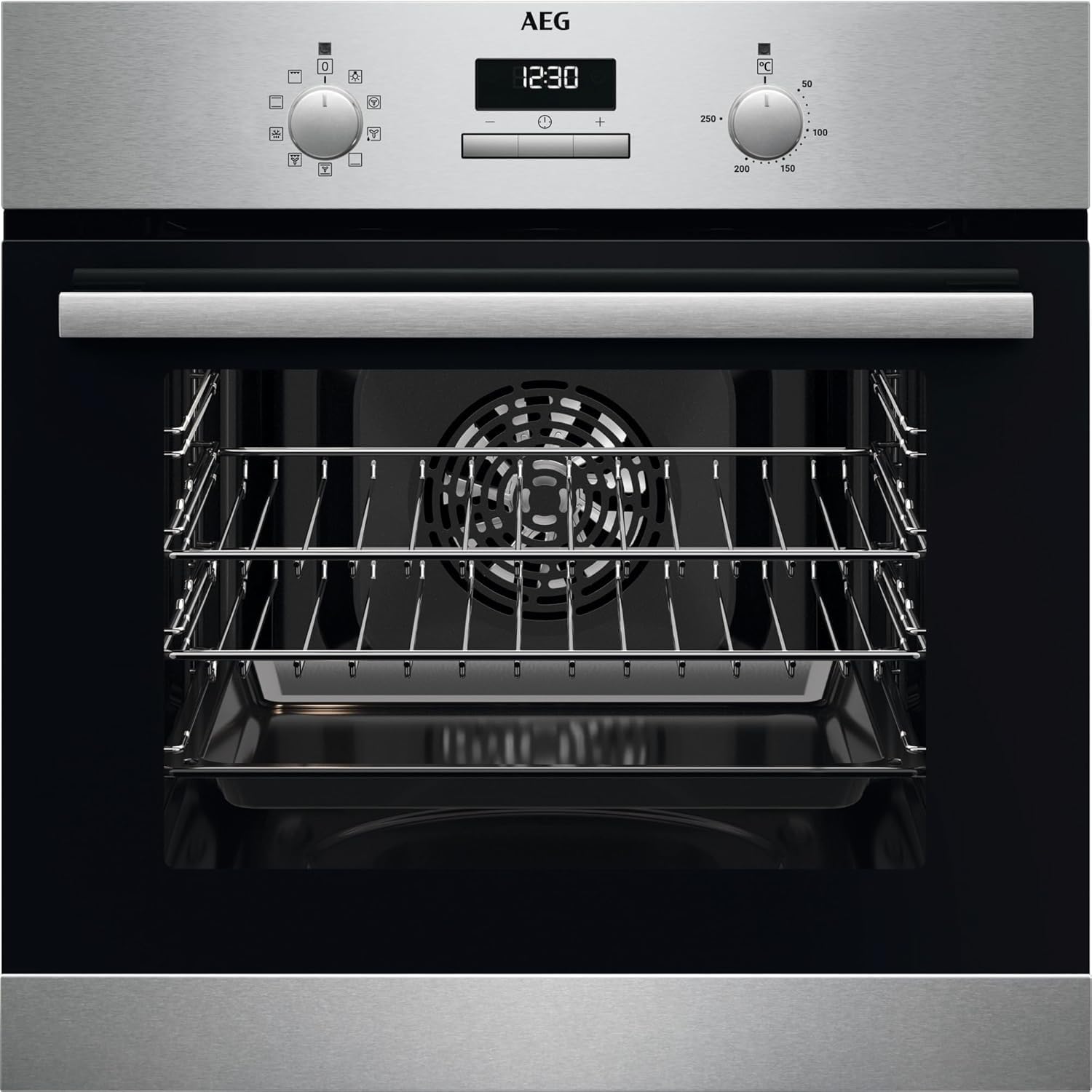 AEG Built-in Oven 65 L Energy Class A BSX23101XM | 65 L SurroundCook, multilevel