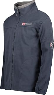 Geographical Norway Men's Transition Jacket Warm Fleece Jacket Outdoor Jacket Navy Size