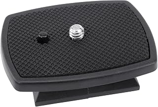 BlingKingdom 43 mm Camera Tripod Quick Release Plate for Tripod Mount | Tripod Quick Release Plate with 1/4 in Screw, Non-slip Design, Easy to Install and Carry