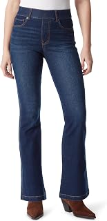 Gloria Vanderbilt Women's Jeans Shape Effect Pull On High Rise Straight Leg Jeans Standard