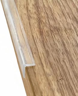 Edge Protector 100% Silicone Baby Proofing Thin Corners Guards, Clear, 3 FT | Pre-Tape Adhesive, Flexible for Kids Safety, Child Table Cabinets Furniture Bumper