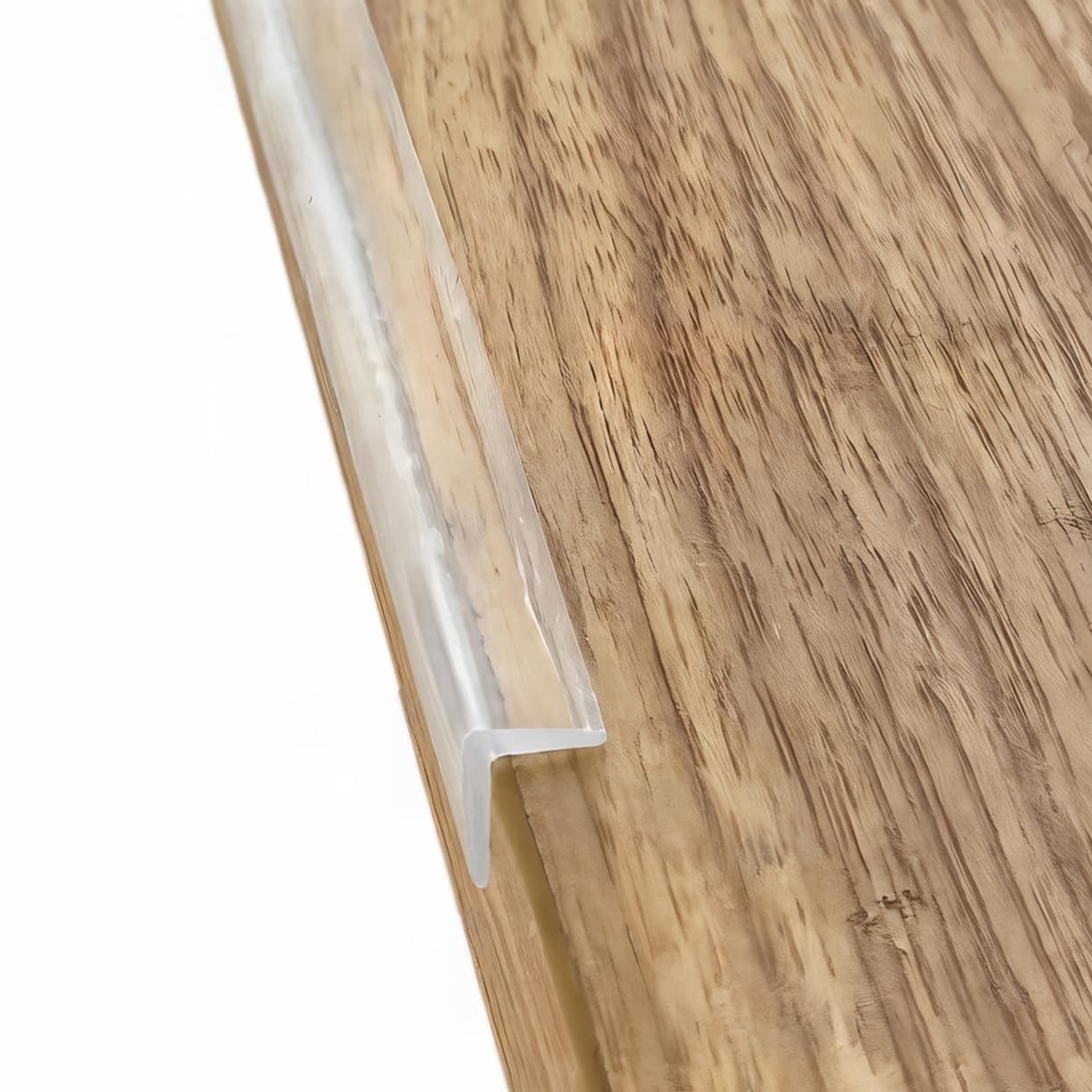 Edge Protector 100% Silicone Baby Proofing Thin Corners Guards, Clear, 3 FT | Pr