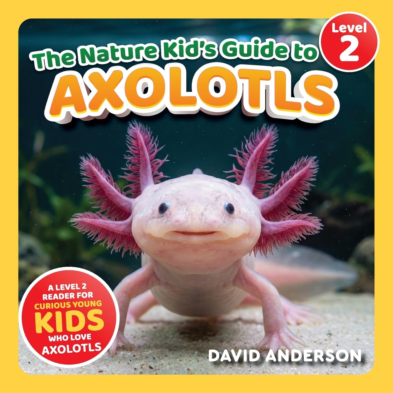 The Nature Kid's Guide to Axolotls: A Level 2 Reader for Curious Young Kids Who 