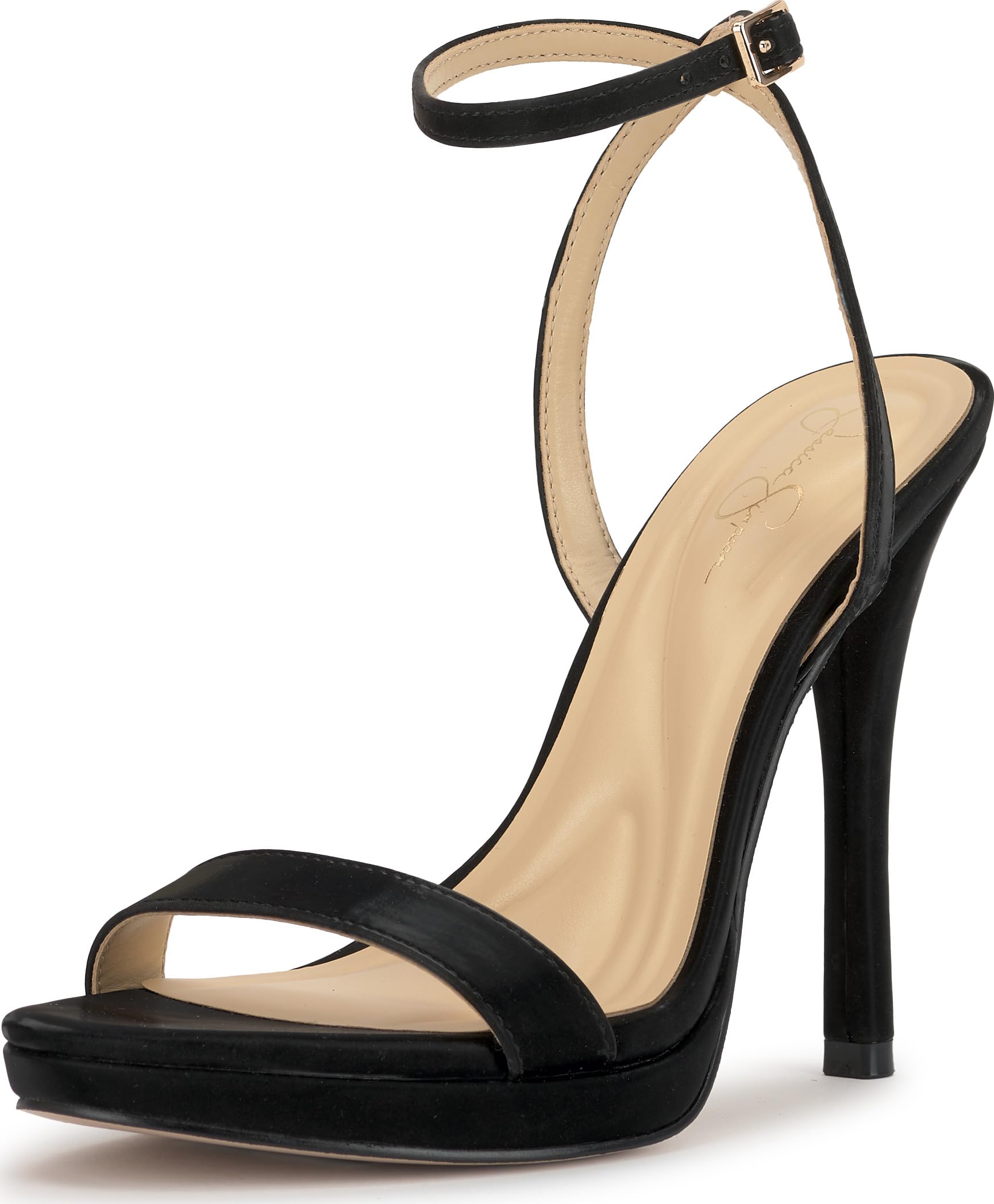 Jessica Simpson Women's Divra Ankle Strap High Heel Sandals