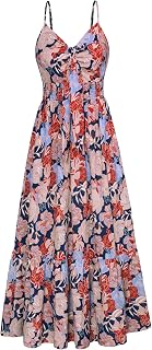 GRACE KARIN Womens Summer Maxi Floral Beach Dresses 2026