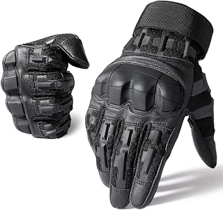 WTACTFUL Tactical Gloves Men Women, Touchscreen Reinforced Palm | Durable Microfiber Leather, Breathable, Adjustable Wrist, for Airsoft Paintball Motorcycle ATV MTB Cycling Hiking Work