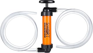 Manual Fuel Transfer Pump, Hand Siphon Pump for Gasoline, 3 GPM Hign Flow | Portable Fluid Transfer Pump for Gas, Water, Transmission and Diesel, Oil Transfer Pump for Car, Generator, Farm Equipment